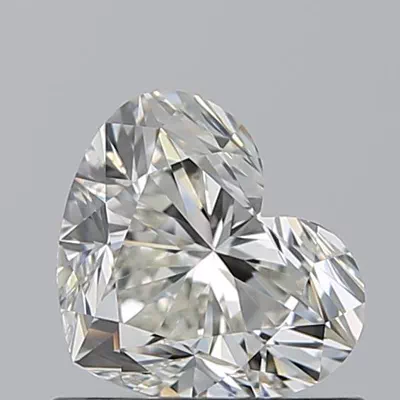 0.70ct J VVS2 Rare Carat Ideal Cut Heart Diamond