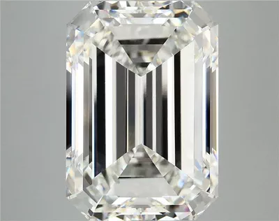 13.15ct F VVS2 Rare Carat Ideal Cut Emerald Lab Grown Diamond