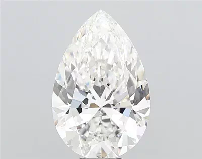 10.53ct F VS1 Rare Carat Ideal Cut Pear Lab Grown Diamond