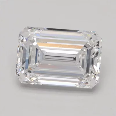 1.75ct D VVS2 Rare Carat Ideal Cut Emerald Lab Grown Diamond