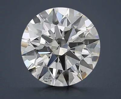 3.53ct H SI2 Rare Carat Ideal Cut Round Diamond