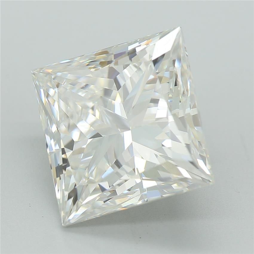 5.08ct E VVS2 Rare Carat Ideal Cut Princess Lab Grown Diamond
