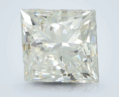 5.08ct E VVS2 Rare Carat Ideal Cut Princess Lab Grown Diamond