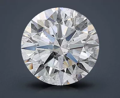 3.04ct E SI2 Rare Carat Ideal Cut Round Diamond