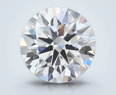 1.26ct D VS1 Rare Carat Ideal Cut Round Lab Grown Diamond