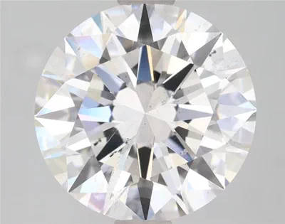 3.12ct E SI1 Excellent Cut Round Lab Grown Diamond