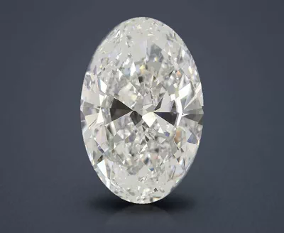 16.53ct G VVS2 Very Good Cut Oval Lab Grown Diamond