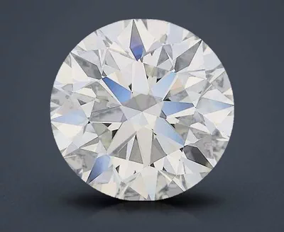 2.37ct G IF Rare Carat Ideal Cut Round Diamond