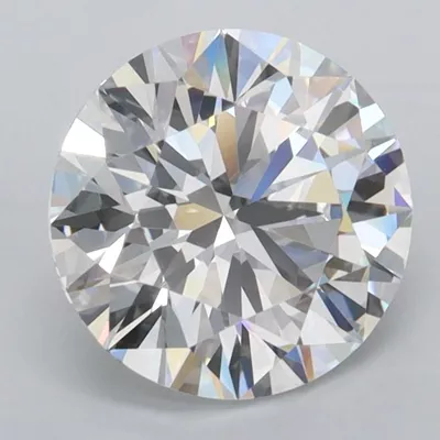 2.42ct D VVS1 Rare Carat Ideal Cut Round Lab Grown Diamond