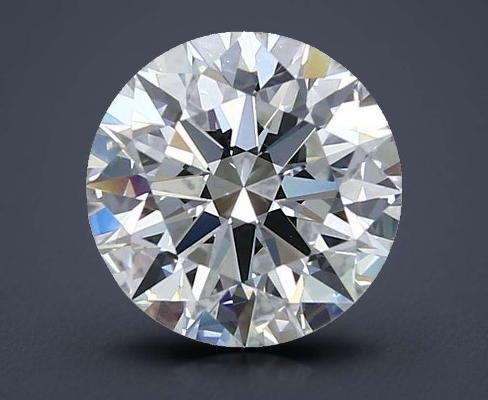 2.03ct E VS1 Rare Carat Ideal Cut Round Lab Grown Diamond