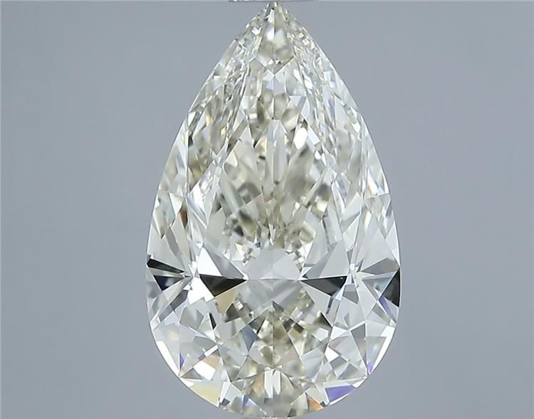 3.20ct K VVS2 Rare Carat Ideal Cut Pear Diamond