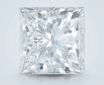 3.06ct E VS1 Rare Carat Ideal Cut Princess Lab Grown Diamond