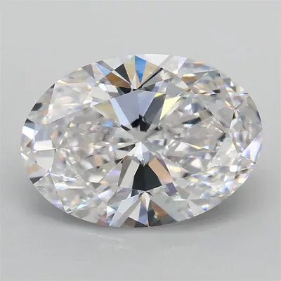 2.03ct D VS1 Rare Carat Ideal Cut Oval Lab Grown Diamond
