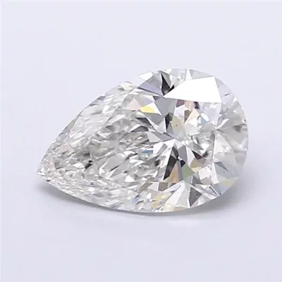 1.60ct F VS2 Rare Carat Ideal Cut Pear Lab Grown Diamond