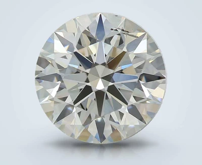3.76ct G SI1 Rare Carat Ideal Cut Round Lab Grown Diamond