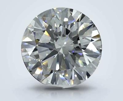 7.09ct F VVS1 Rare Carat Ideal Cut Round Diamond