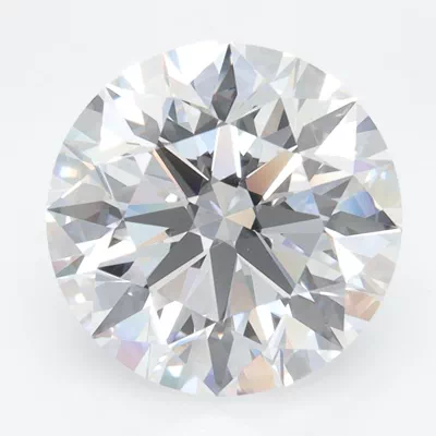 3.84ct D VVS1 Rare Carat Ideal Cut Round Lab Grown Diamond