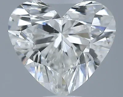 1.12ct H SI1 Rare Carat Ideal Cut Heart Diamond