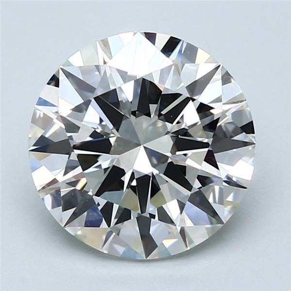 3.50ct I VVS1 Excellent Cut Round Diamond