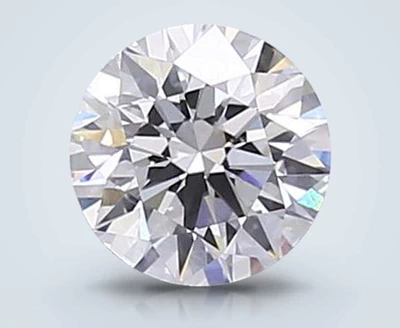 1.30ct F VS1 Rare Carat Ideal Cut Round Lab Grown Diamond
