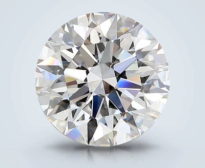 4.05ct D VS2 Rare Carat Ideal Cut Round Diamond