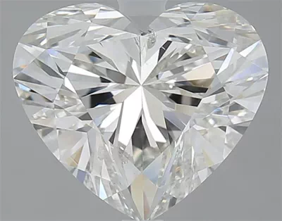 4.02ct H SI1 Rare Carat Ideal Cut Heart Diamond
