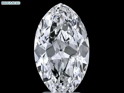 3.53ct F VVS2 Rare Carat Ideal Cut Marquise Diamond