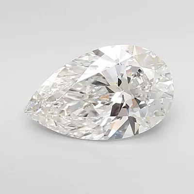 2.03ct F VS1 Rare Carat Ideal Cut Pear Lab Grown Diamond