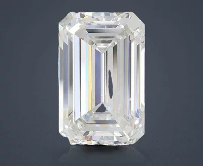 10.04ct F VS1 Rare Carat Ideal Cut Emerald Lab Grown Diamond