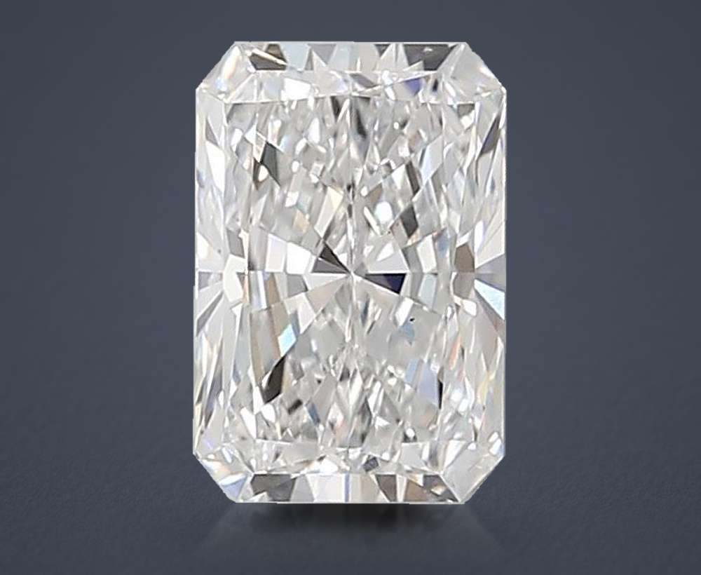 3.04ct D VS2 Rare Carat Ideal Cut Radiant Lab Grown Diamond