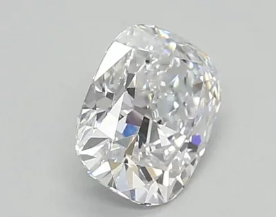 0.79ct D VVS2 Rare Carat Ideal Cut Cushion Lab Grown Diamond