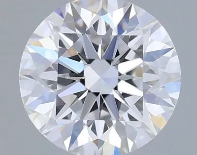 0.45ct D FL Rare Carat Ideal Cut Round Diamond
