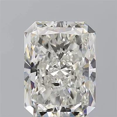 3.20ct I SI2 Rare Carat Ideal Cut Radiant Diamond