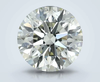 0.61ct K VS2 Rare Carat Ideal Cut Round Diamond