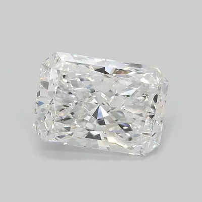 5.26ct D VS1 Rare Carat Ideal Cut Radiant Lab Grown Diamond