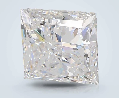5.08ct E VS1 Rare Carat Ideal Cut Princess Lab Grown Diamond
