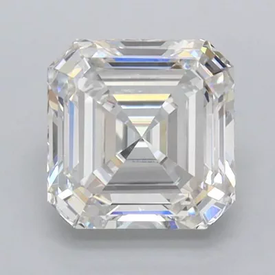 1.50ct F VVS2 Excellent Cut Asscher Lab Grown Diamond
