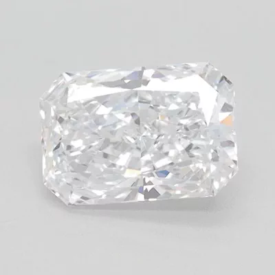 1.09ct D VVS1 Rare Carat Ideal Cut Radiant Lab Grown Diamond