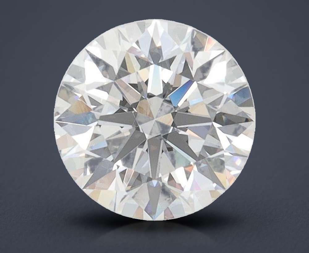 1.21ct D VVS2 Rare Carat Ideal Cut Round Lab Grown Diamond