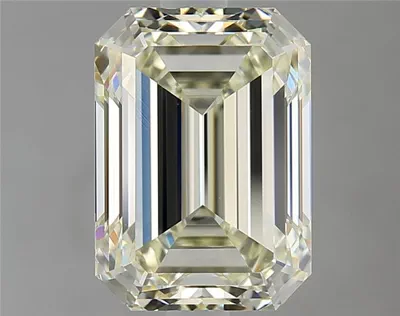 3.21ct K VVS1 Rare Carat Ideal Cut Emerald Diamond