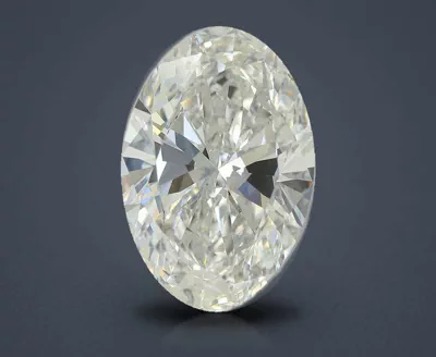 6.84ct F VVS2 Rare Carat Ideal Cut Oval Lab Grown Diamond