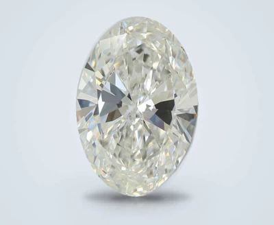 6.84ct F VVS2 Rare Carat Ideal Cut Oval Lab Grown Diamond
