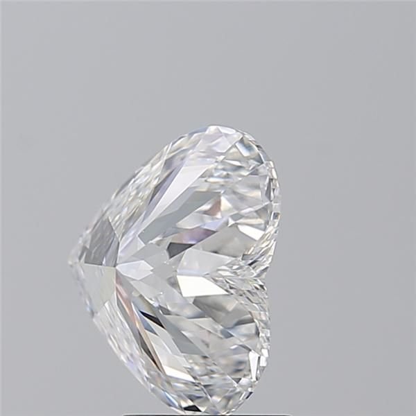3.21ct D VS1 Rare Carat Ideal Cut Heart Diamond