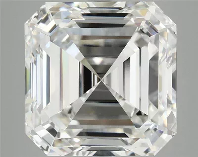 10.10ct E VVS2 Rare Carat Ideal Cut Asscher Lab Grown Diamond