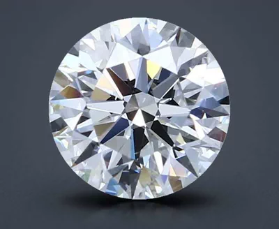 2.31ct D VVS2 Rare Carat Ideal Cut Round Diamond