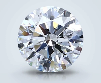 2.31ct D VVS2 Rare Carat Ideal Cut Round Diamond