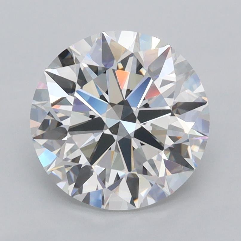 2.04ct D VVS1 Rare Carat Ideal Cut Round Lab Grown Diamond