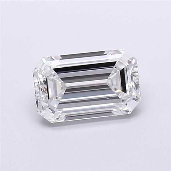 5.02ct E VS2 Rare Carat Ideal Cut Emerald Lab Grown Diamond