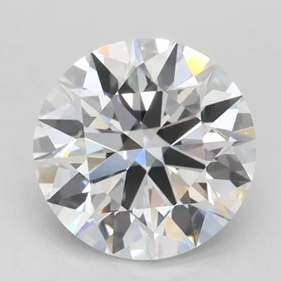 1.50ct D FL Rare Carat Ideal Cut Round Lab Grown Diamond