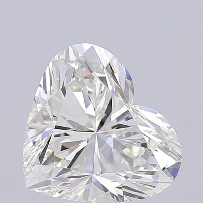 5.09ct F VS1 Very Good Cut Heart Lab Grown Diamond